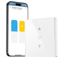 Розумний ролетний перемикач Maxcio WiFi сумісний з HomeKit/Alexa та Google Home