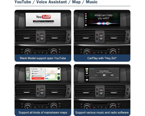 Комплект для модернізації автомобіля Ninetom Wireless CarPlay