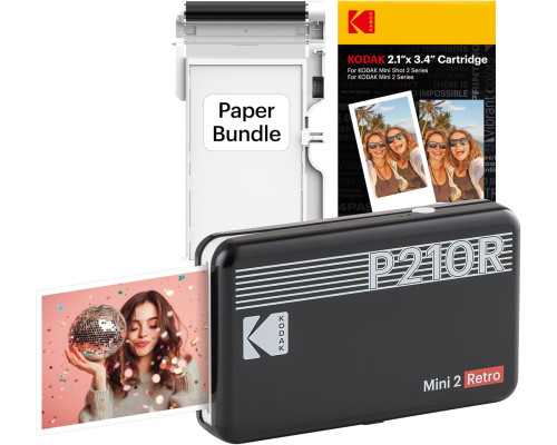 Портативний фотопринтер KODAK Mini 2 Retro