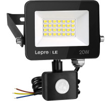 Світлодіодний прожектор Lepro 20 Вт із датчиком руху