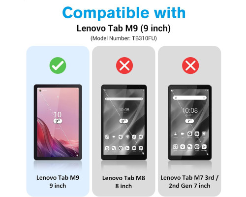 Захисне скло для Lenovo Tab M9 9 дюймов 2023 / Tablet Nook 9