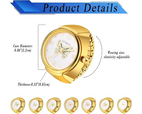 Годинник-кільце з календарем та секундоміром JewelryWe