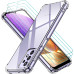 Прозорий чохол для Samsung Galaxy A32 5G + 3 захисних скла
