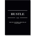 Мотиваційні постери та принти Grind Hustle Execution
