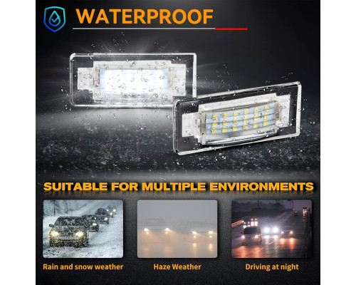 Світлодіодне підсвічування номерного знаку OZ-LAMPE 2835 SMD (комплект 2 шт)
