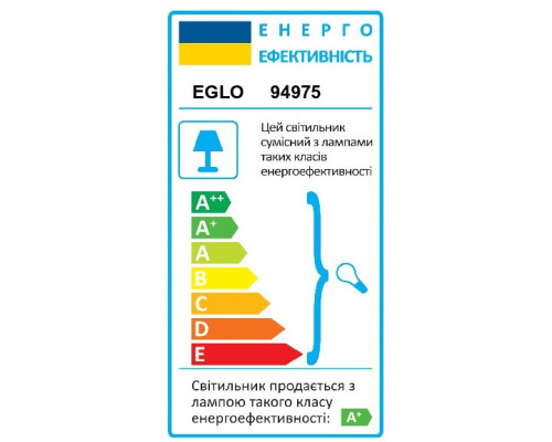 Настінно-стельовий світильник IGOA EGLO 94975