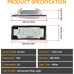 Світлодіодне підсвічування номерного знаку OZ-LAMPE 2835 SMD (комплект 2 шт)