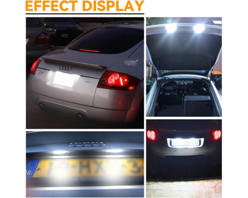 Світлодіодне підсвічування номерного знаку OZ-LAMPE 2835 SMD (комплект 2 шт)