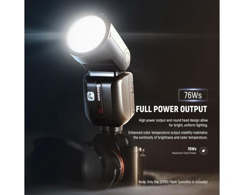 Спалах Speedlite NEEWER Z2PRO-S 2.4G TTL із круглою головкою для Sony