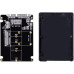 Комбінований адаптер 2 в 1 M.2 NGFF B-key & mSATA SSD на SATA 3.0