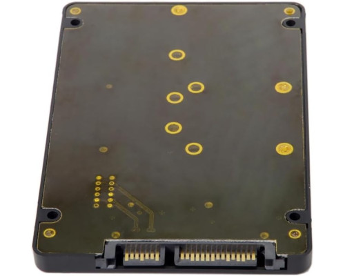Комбінований адаптер 2 в 1 M.2 NGFF B-key & mSATA SSD на SATA 3.0