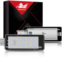Лампа підсвічування номерного знака WinPower 18 SMD для заднього ліхтаря (Комплект 2шт)