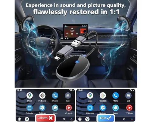 Бездротовий адаптер Android Auto BY960Q Bluetooth
