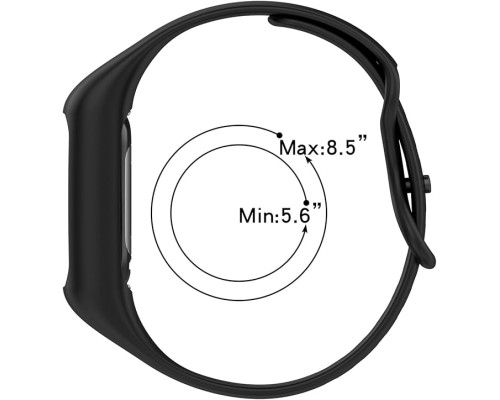 Комплект із 3 м'яких браслетів Gheper сумісних з Fitbit Charge 6, 5, 4, 3/3SE