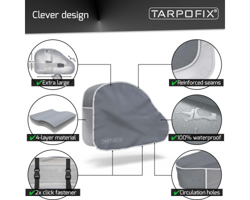 Чохол для фаркопа Tarpofix із замком