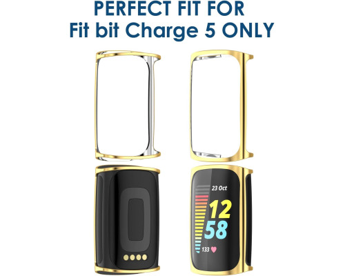 Комплект з 5 чохлів для Fitbit Charge 6 / Charge 5