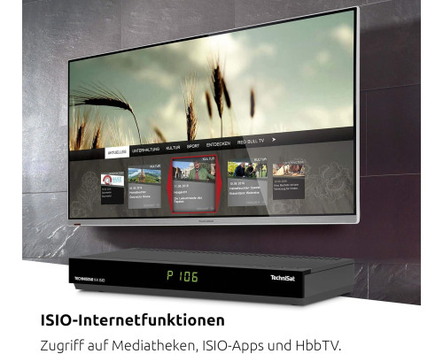Кабельний ресивер TechniSat Technistar K4 ISIO з чотирма тюнерами