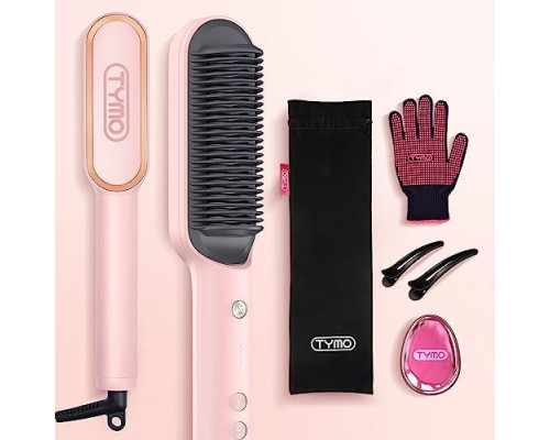 Гребінець-випрямляч для волосся TYMO Ring Hair Straightener Brush