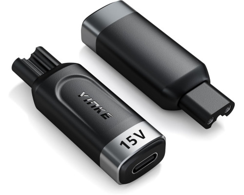 Зарядний пристрій Yinke 15 В Type-C HQ8505 для бритв Philips Norelco HQ8505 та OneBlade (кабель в комплект не входить)