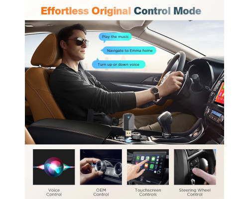 Бездротовий адаптер PTGTO CarPlay Pro Mini
