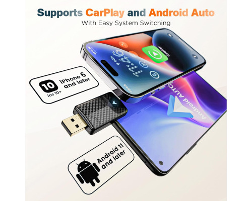 Бездротовий адаптер PTGTO CarPlay Pro Mini