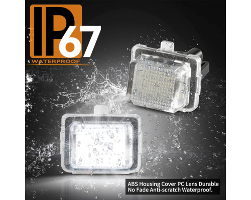 Світлодіодне підсвічування номерного знаку OZ-LAMPE для Mercedes-Benz (Комплект 2шт)