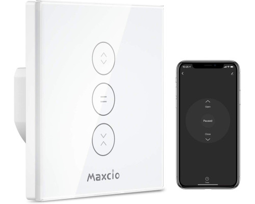 Смарт перемикач для штор, ролетів, жалюзі Maxcio WiFi