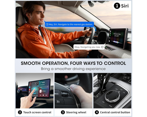 Бездротовий адаптер FEisca Carplay