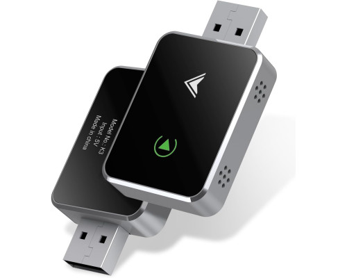 Бездротовий адаптер CarPlay 2-в-1 Android Auto 2025