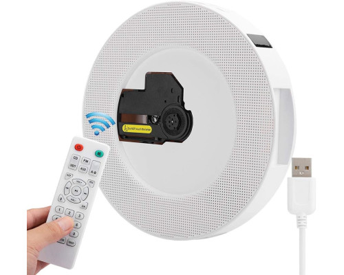 Портативний настінний CD-плеєр ABS YR-Q100 з Bluetooth