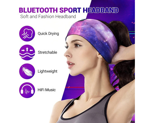 Навушники з пов'язкою на голову для сну Bluetooth