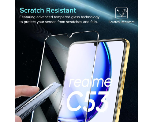Комплект із 4 захисних плівок для Realme C53 / C51 / Realme Note 50