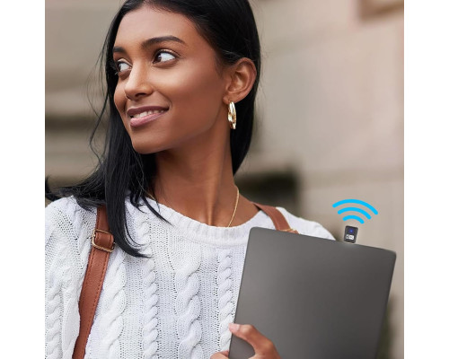 Двохдіапазонний USB-адаптер WiFi 600 Мбіт/с для ПК Mini