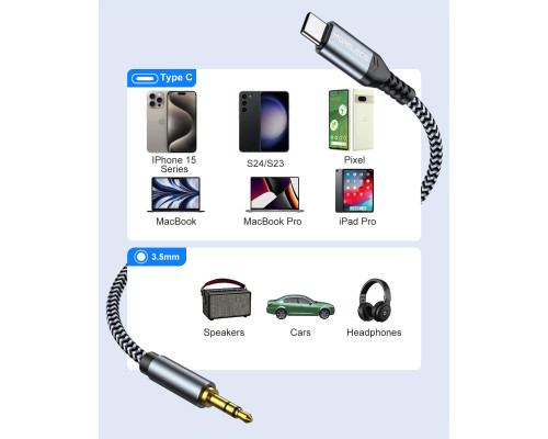 Кабель Aux-USB MORELECS