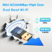 Двохдіапазонний USB-адаптер WiFi 600 Мбіт/с для ПК Mini