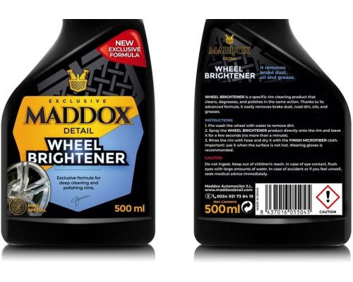 Універсальний догляд за шинами та пластиком Maddox Detail WheelCare Pro Set
