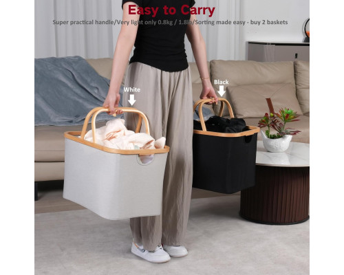 Кошик для білизни efluky з ручками