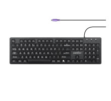 Дротова повнорозмірна клавіатура Perixx PERIBOARD-117P PS2