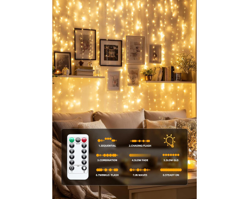 Гірлянда Brightown 300 LED Fairy для фіранок