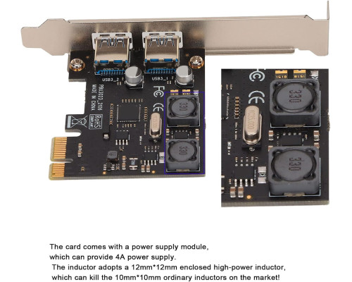 Плата розширення PCI-E - USB3.0