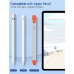 Набір з 4 повністю прозорих змінних наконечників для Apple Pencil 1-го/2-го покоління MEKO