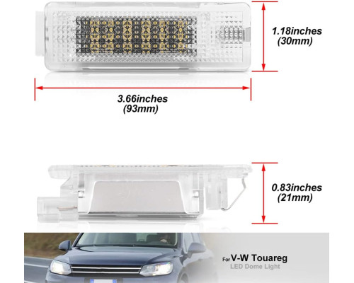 Внутрішнє освітлення для Golf GTI MK5 MK6 MK7 Scirocco Sharan POLO PASSAT JETTA SEAT