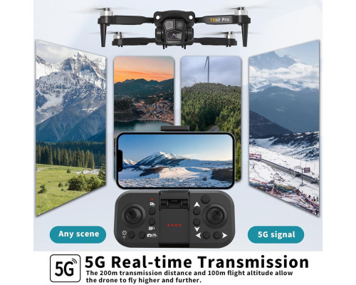 Дрон/квадрокоптер Toladrone TD12Pro з камерою 1080P