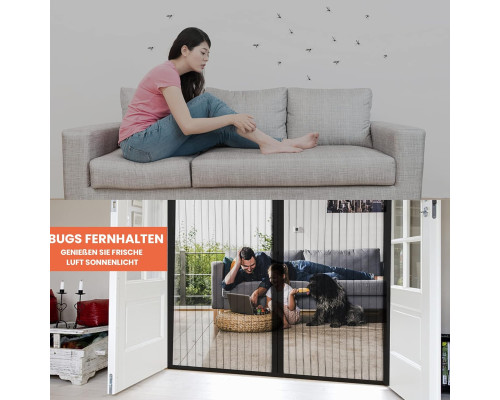 Магнітна москітна сітка DIKER Fly 100 x 230 см