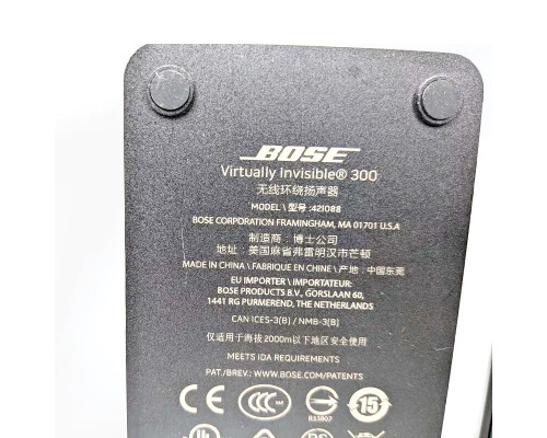Акустичні системи Bose Virtually Invisible 300