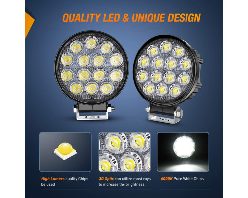 Світлодіодні фари Nilight 15017C-B