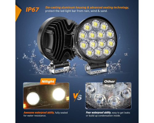 Світлодіодні фари Nilight 15017C-B