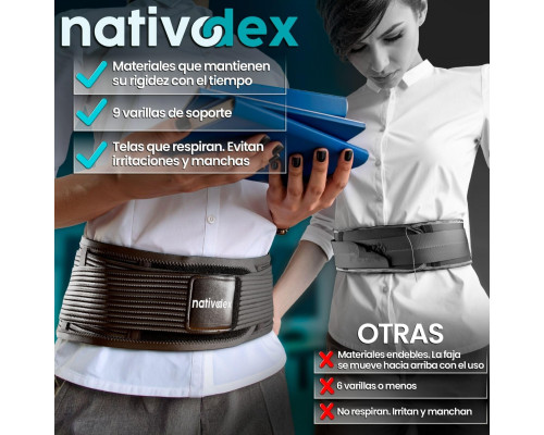 Поперековий пояс NativoDex (розмір L)