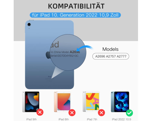 Ударостійкий захисний чохол з тримачем для ручки Vobafe