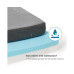Ліжко для собак Bedsure Memory Foam Dog Bed Small 61 x 41 х 8 см